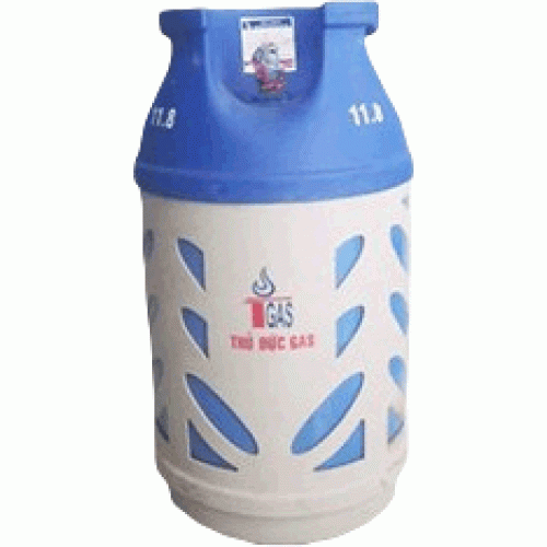 BÌNH GAS THỦ ĐỨC VỎ BỌC NHỰA SHELL12KG