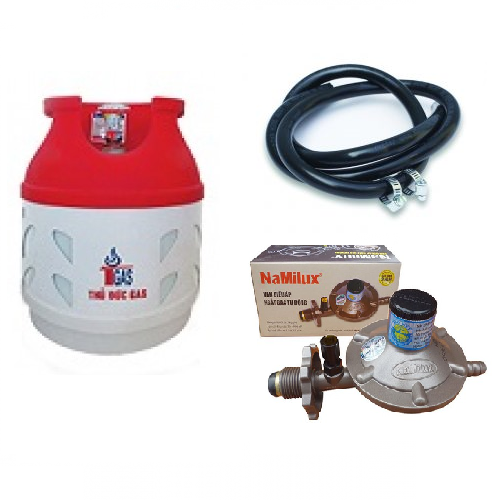 Bộ bình gas thủ đức bọc nhựa 12kg